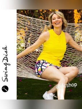 SwingDish Sandra Print Skort S
